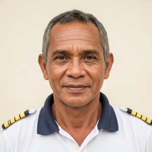 Elena Okonkwo, Senior Phinisi Captain & Liveaboard Master
